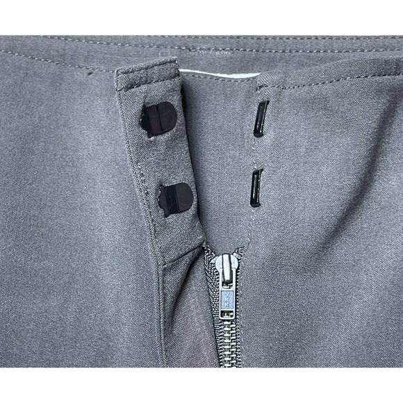 Chicos Cargo Convertible Pants Womens 1.5 Green Hiking Outdoor Roll Tab Capri - Picture 8 of 14